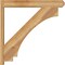 Ekena Millwork Imperial Craftsman Rough Sawn Outlooker, Western Red Cedar, 6"W x 38"D x 38"H OUT06X38X38IMP04RWR - alternate 2